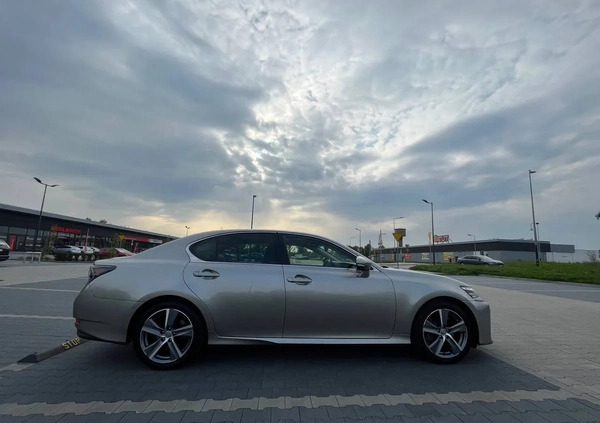 Lexus GS cena 102000 przebieg: 120000, rok produkcji 2015 z Kraków małe 121